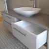 mobile bagno con cesto